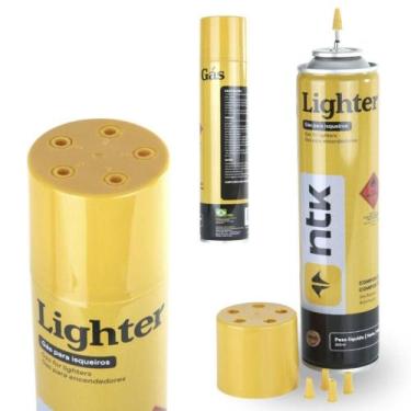 Imagem de Gas para Isqueiros Lighter Gas Ntk 300 Ml Gas Butano Nautika