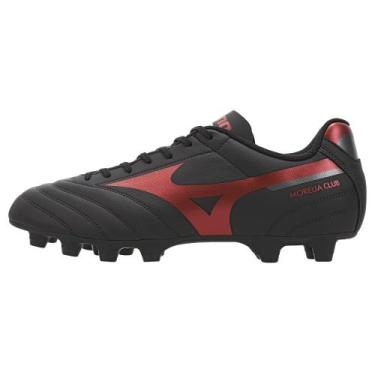 Imagem de Chuteira de Campo Mizuno Morelia Club MD Masculina, Preto, 41