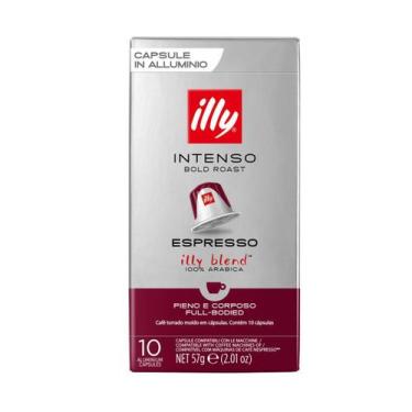 Imagem de Cápsulas illy 100% Arábica Nespresso - Intenso, 10 unid. - Illy café