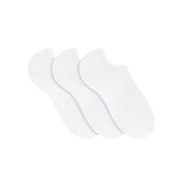 Imagem de Kit Com 3 Pares De Meias Esportiva Masculina Sapatilha Selene Conforto