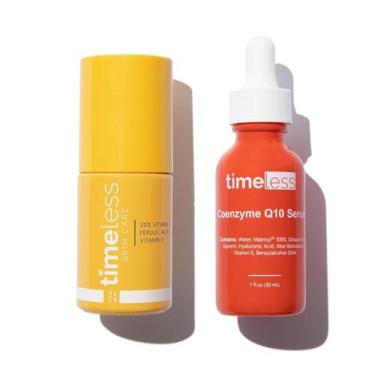 Imagem de Sérum de vitamina C Skincare Timeless Skin Care 30 ml (pacote com 2)
