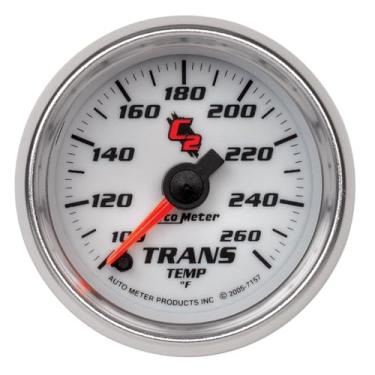 Imagem de Medidor de temperatura de transmissão elétrica de varredura total 7157 C2 da Auto Meter