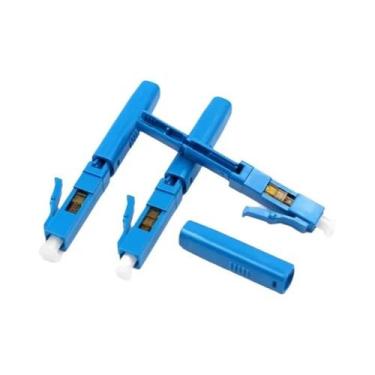 Imagem de Conector Rápido LC APC Verde 10 Peças Para Cabo Óptico De Fibra De 2.0