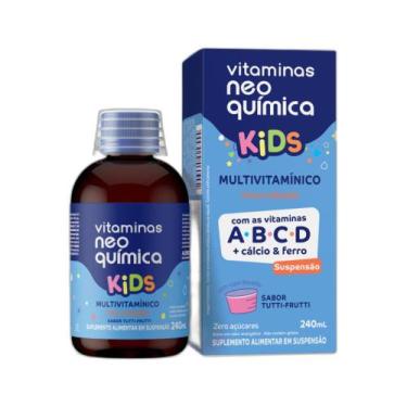 Imagem de Multivitaminico Kids Liquido 240ml - Neo Química - Neo Quimica, Tutti-