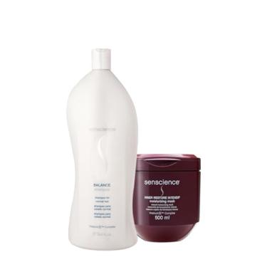 Imagem de Kit Senscience Balance Intensif Shampoo Máscara (2 produtos)