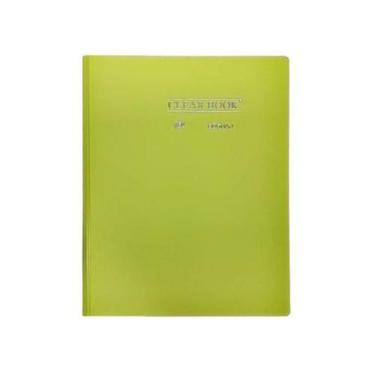 Imagem de Pasta Catálogo A4 com 50 Folhas Clearbook Yes Verde Abacate Universitá