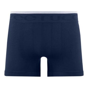 Imagem de Cueca Boxer Jacquard Linha no Cós sem Costura Navy - Zee Rucci, GG