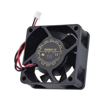 Imagem de Para GP D60SH-12 DC12V 0,18A 2 fios 2 pinos 6 cm 60 * 60 * 25 mm ventoinha CPU Cooler