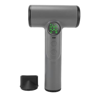 Imagem de TOPINCN Secador de Cabelo Sem Fio Charging Rápido Secador de Cabelo Portátil de Alta Velocidade Motor Sem Escova Secador de Sopro Iônico Negativo para Secagem Rápida (Cinza escuro)