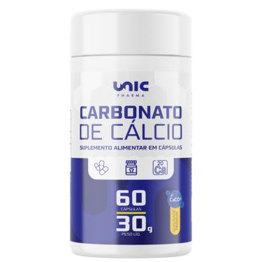Imagem de Carbonato de Cálcio 500 Mg 60 Cápsulas