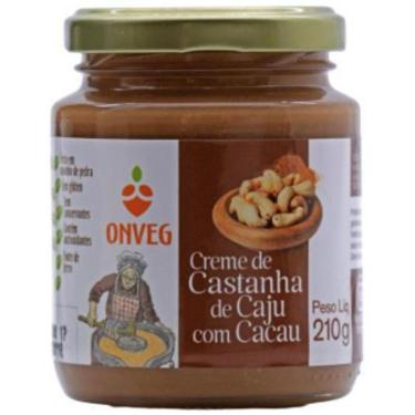 Imagem de Creme Castanha De Caju Com Cacau Onveg 210G
