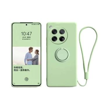 Imagem de Capa De Telefone De Silicone Líquido OnePlus 12 À Prova De Choque Com 