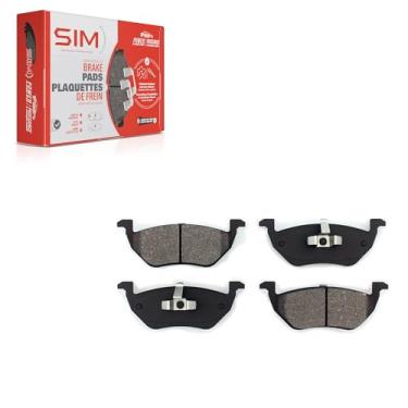 Imagem de Pastilhas de freio a disco traseiro SIM-1055 para Ford Escape Mercury Mariner Mazda Tribute