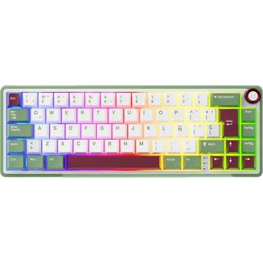 Imagem de Teclado Mecanic Royal Kludge R65 65% RGB USB-C Switch Brown