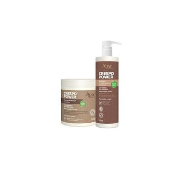 Imagem de Kit Creme de Pentear 500g E Gelatina 500ml Crespo Power - Apse