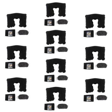 Imagem de 10 Kits Para Viagem - Almofada - Tapa Olho e Protetor Auricular - ZZ, 