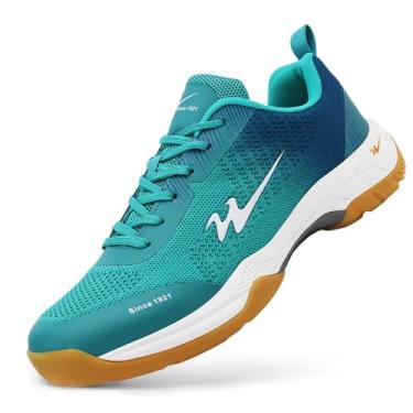 Imagem de cungel - Tênis de tênis unissex antiderrapante para pickleball e tênis | Tênis de quadra leve e respirável, Luz da lua, 39 BR