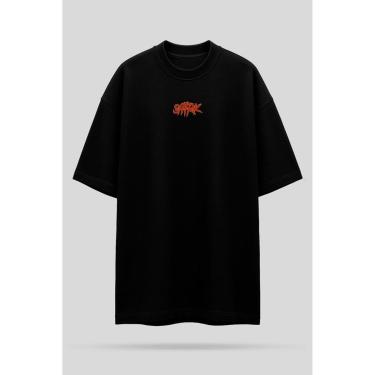 Imagem de Camiseta Oversized Shatark Pokémon - Preto-Masculino