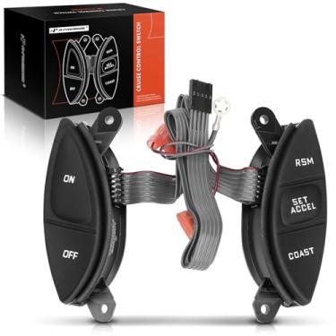 Imagem de A-Premium Kit de botão de controle de cruzeiro montado no volante compatível com Ford Explorer F-150 Ranger Mercury Mountaineer 1998 1999 2000 2001 2002 2003 2004 OE F87A9D809BA F87Z9C88BB