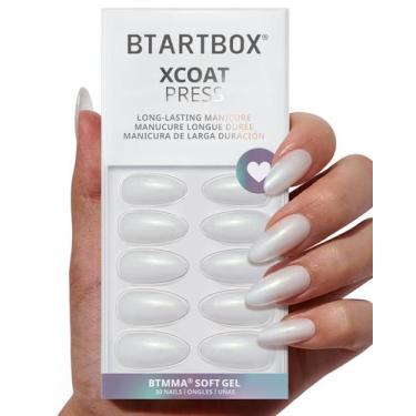 Imagem de Presse On Nails Battbox Ammond Lamp-Curable Glitter White - BTArtbox