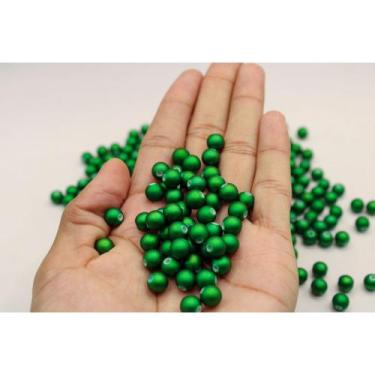 Imagem de Bola Emborrachada 8mm 20 gramas - conta Miçanga emborrachada, pulseira