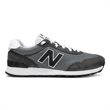 Imagem de Tênis New Balance 515 V2 Masculino, Grafite, Branco, 38
