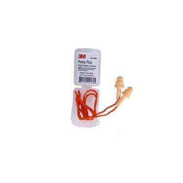Imagem de Protetor Auricular de Silicone Pomp Plus 3M com Cordão - EPI Auditivo 