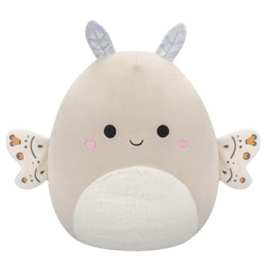 Imagem de Squishmallows Original 12-Inch Berit Cream Moth with Paisley Wings - Official Jazwares Plush