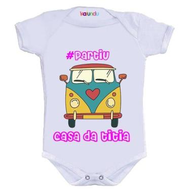 Imagem de Body Divertido - Partiu Casa da Minha Titia - KALUNDU KIDS, G