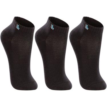 Imagem de Meia Kit 3 Pares Infantil Unissex Casual Dia a Dia Cano Curto em Algodão Lupo 02725-089