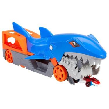 Imagem de Hot wheels city caminhão guincho tubarão - mattel gvg36