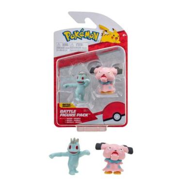 Imagem de Pokemon figuras de batalha machop e snubbull - sunny 2778