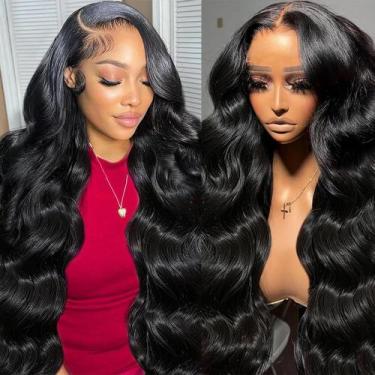 Imagem de Perucas frontais de renda Stylifo Body Wave 13x6 HD 180% Densidade 50c