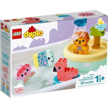 Imagem de 10966 - LEGO® Duplo® - Diversão Hora do Banho: Ilha de Animais Flutuantes