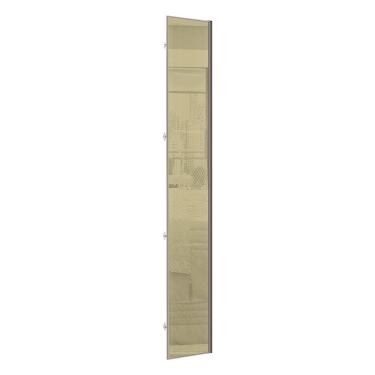 Imagem de Porta Lateral Para Roupeiro 4 Portas Champagne Bronze