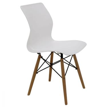 Imagem de Cadeira Tramontina Maja Unicolor 3d Em Polipropileno Branco