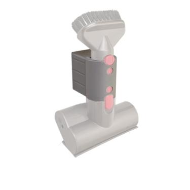 Imagem de Suporte de acessório duplo compatível com aspiradores de pó Dyson V7 V8 V10 V11 – organizador de montagem na parede para acessórios – inclui parafusos e plugues – Armazena perfeitamente ferramentas