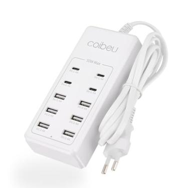 Imagem de Coibeu, Expansão de Régua de Energia 6USB/4 Bivolt Portátil Extensão Múltiplo Carregamento Rápido e Inteligente