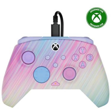Imagem de Turtle Beach Rematch Advanced Cotton Candy Mando de juego con Cable - Con licencia para Xbox Series X y S, Xbox One y PC
