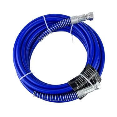 Imagem de 240793 Mangueira de pulverizador sem ar tubo de fibra flexível 1/10.2 cm x 7.6 m compatível com pulverizador de tinta universal de alta pressão