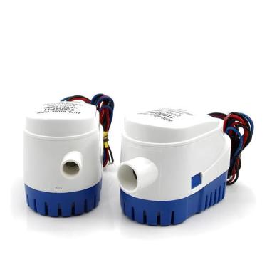 Imagem de Bomba Submersível Automática para Esgoto - 12V/24V - 6500/750/1100 GPH