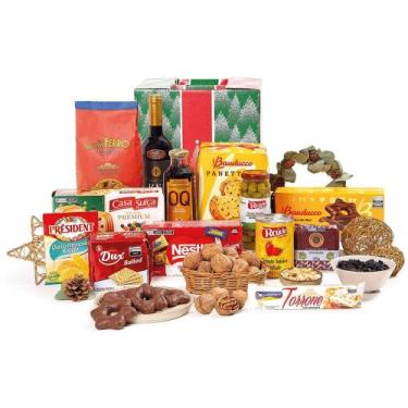 Imagem de Cesta de Natal Premium - 16 Itens - Casa Santa Luzia