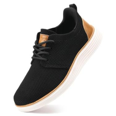 Imagem de Sapatos: tênis casual VILOCY Slip On para menino, preto 30