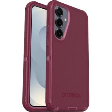Imagem de OtterBox Samsung Galaxy S25+ e Galaxy S24+ (apenas) - Capa Defender Series - Foxberry (rosa) - Clipe de coldre incluído - Robusto e durável - com proteção de porta - Embalagem sem varejo