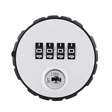 Imagem de Domary Armário de Câmera de Combinação de Código de Liga de Zinco Digital Fechadura Segura Com Senha Conveniente Com Chaves para Caixa de Metal, Gavetas, Armários Escolares, (Espessura de instalação