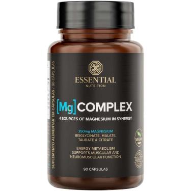 Imagem de Mg Complex - Blend de Magnésio 4 Tipos - 90 Capsulas - Essential Nutrition-Unissex
