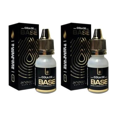 Imagem de Kit 02 Colas de Base e Glitter Anairana 10ml