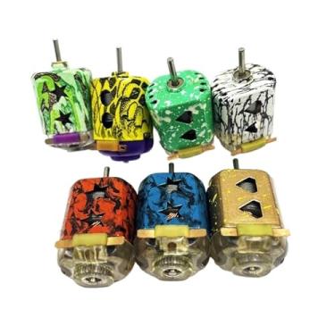 Imagem de 130 Electronic Starter DC 2,4 V 3 V 3,7 V Furo de resfriamento de motor de velocidade ultra-alta para brinquedo RC DIY 4WD Slot Tamiya Racing Car (modelo A)