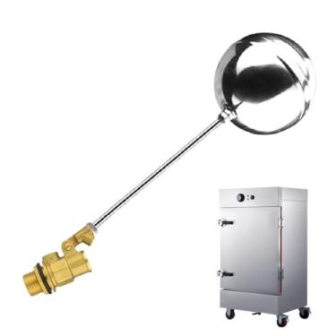 Imagem de Enchimento automático de lago, adaptador de enchimento automático, bola flutuante bidirecional resistente para torre de água industrial RV garagem sistema de irrigação doméstica jardim externo