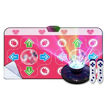 Imagem de Tapete de Dança Step Dance Masculino e Feminino Double Computer TV Dual-use, Somatosensory Dance Machine Dancer Step Pads (Cor: Upgrade 4 30mm) (Upgrade 2 30mm)